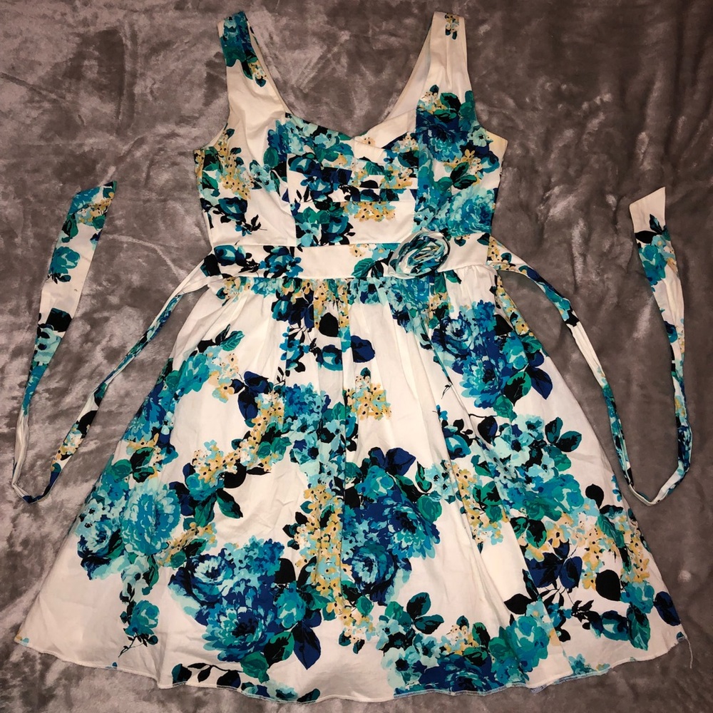 Ruby Rox Juniors Floral Cocktail Dress